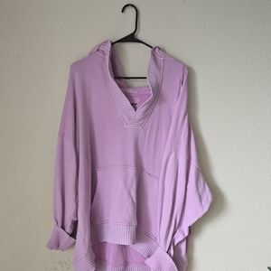 Aerie Light Purple Hoodie Sweatshirt